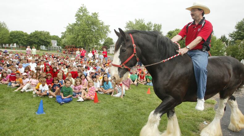 Galen Gingerich is shown when he was Broadway Elementary principal in Tipp City. The now assistant superintendent was disciplined by the superintendent this month for his handling of funds in an unapproved bank account. FILE