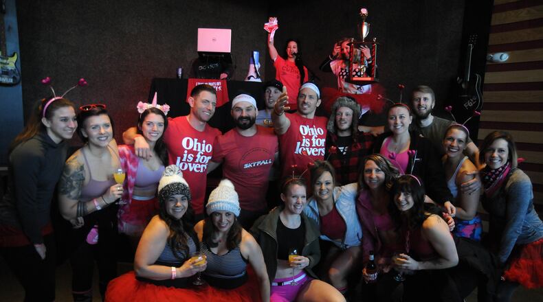 Austin Landing hosted Cupid’s Undie Run on Saturday, Feb. 16, 2019. This race happens in 40 different cities around the world and is a “brief” fun run that takes place in the middle of a big party to support finding a cure to neurofibromatosis, a genetic disorder that affects 1 in every 3,000 children born. DAVID MOODIE/CONTRIBUTED