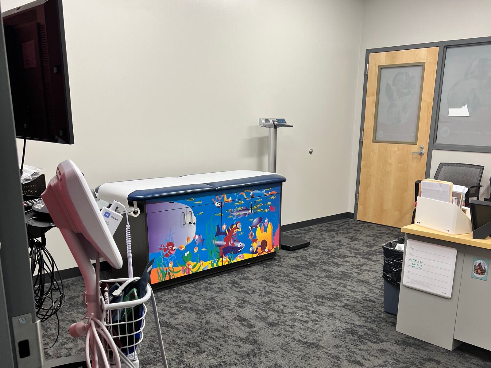 Northridge Schools now have a clinic for students to complete check-ups and diagnose common problems. Courtesy of Northridge Schools.