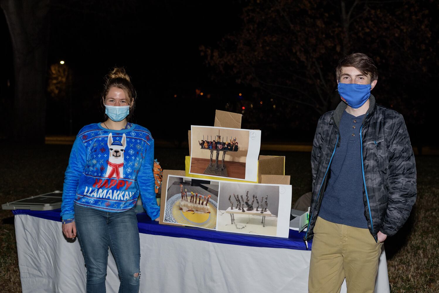 PHOTOS: Temple Israel's Hanukkah Drive-Thru Experience