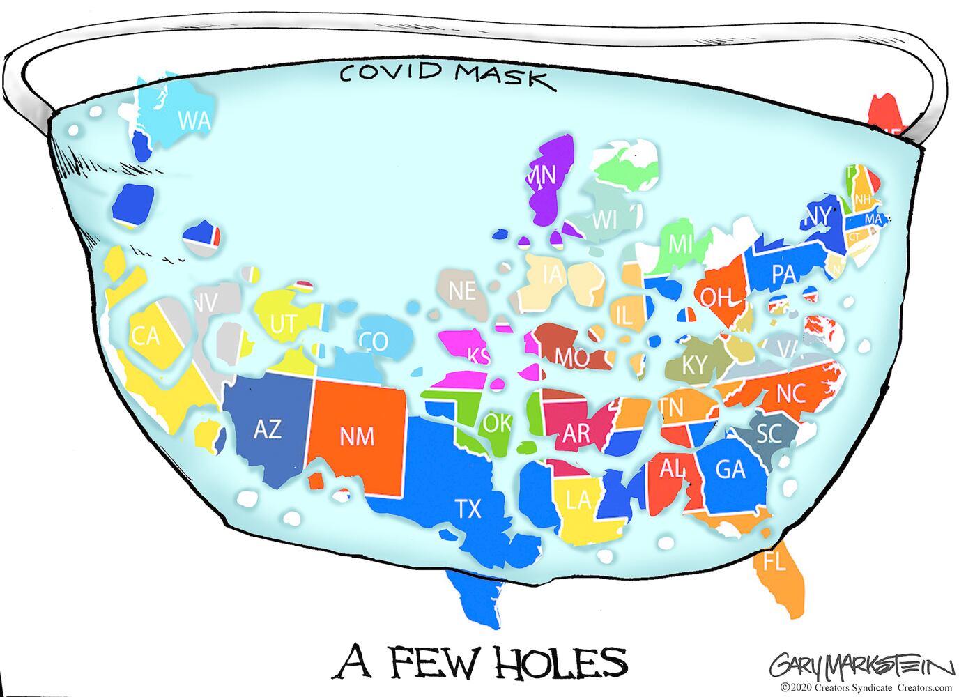 Week in cartoons: Mail-in ballots, stalled stimulus and more