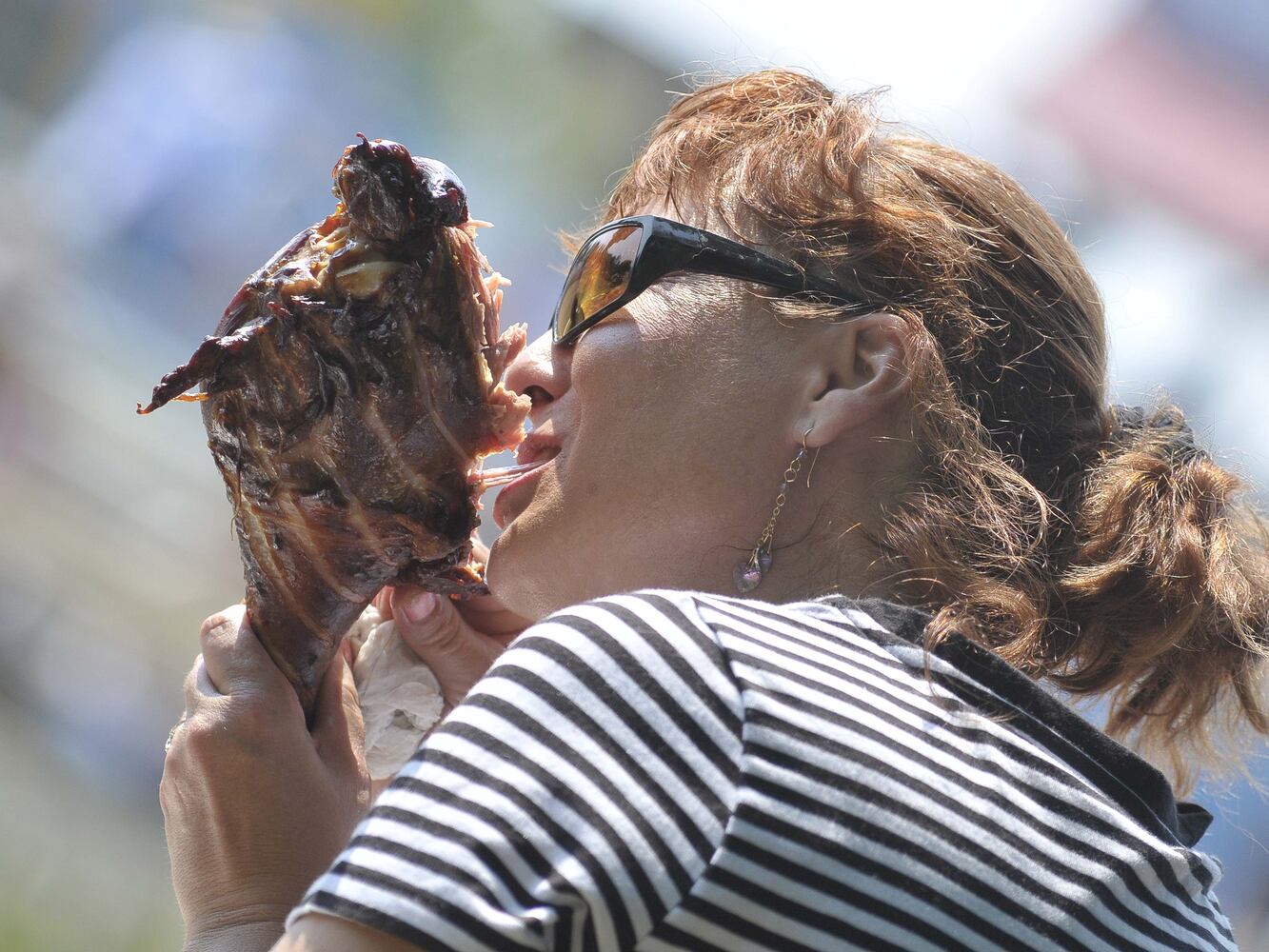 Smoked turkey leg
