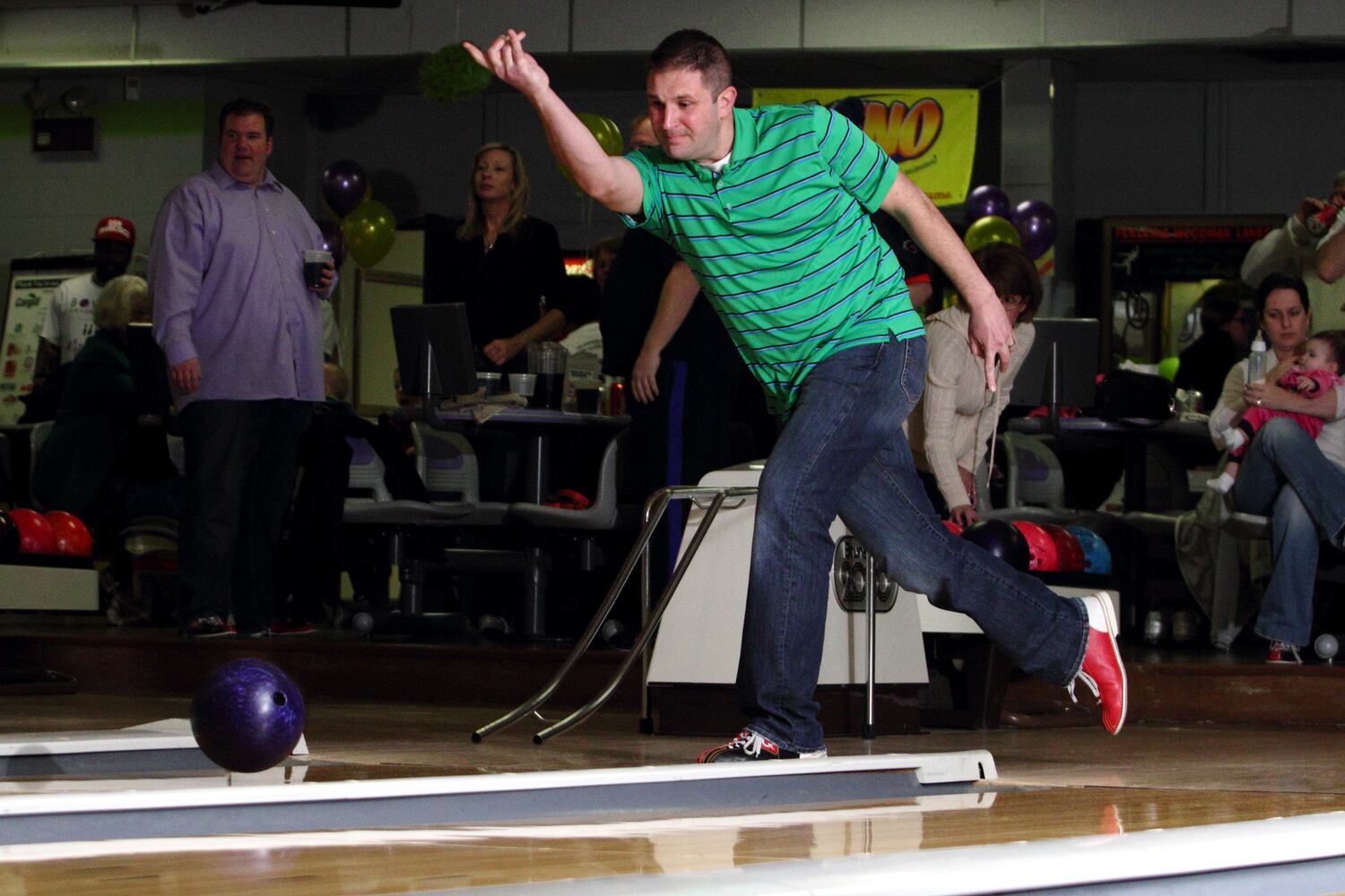 Teams participate in Bowl for Kids' Sake at Poelking Woodman Lanes in Dayton