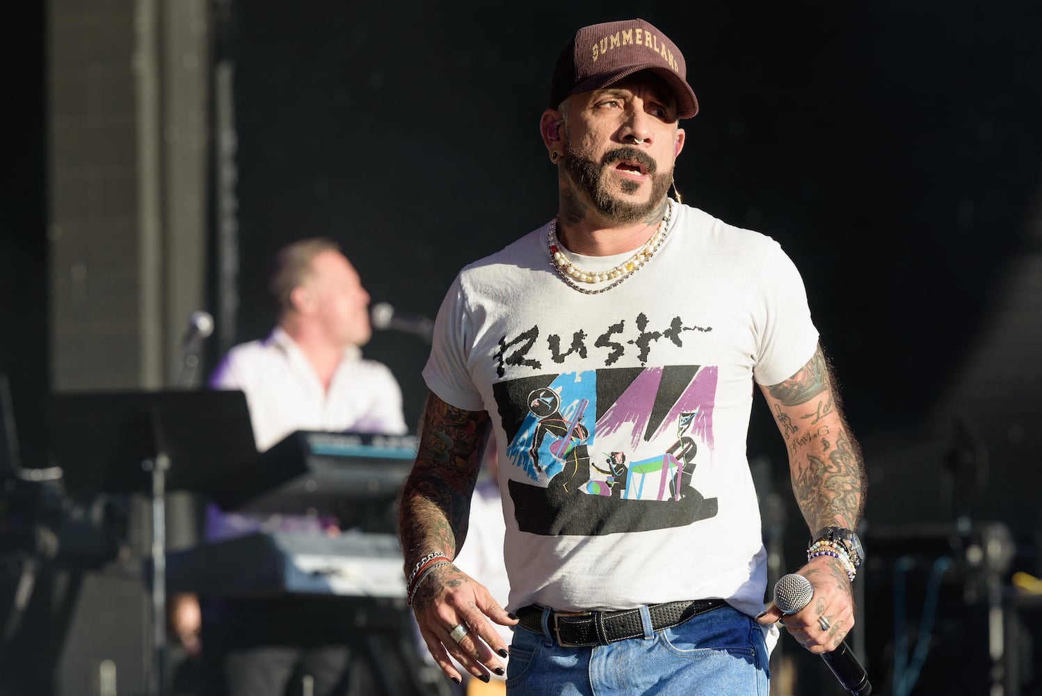 PHOTOS: Joey Fatone of NSYNC and AJ McLean of the Backstreet Boys live at Fraze Pavilion