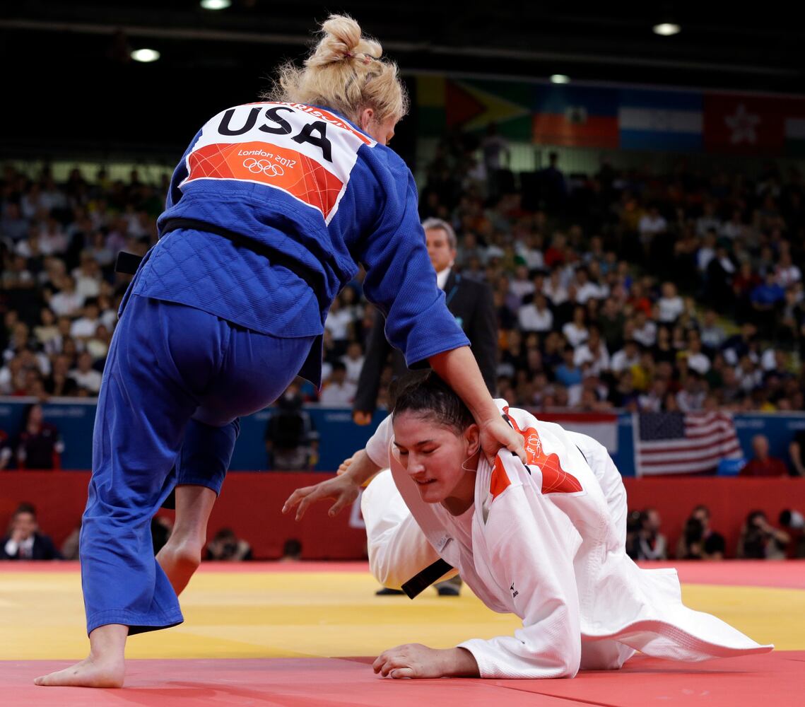 Kayla Harrison in the Olympics