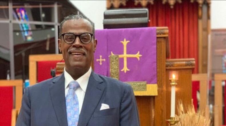 Rev. Silvester Beaman, a Wilberforce University graduate and member of Alpha Phi Alpha Fraternity, Inc., was asked to deliver the benediction during President-elect Joe Biden's inauguration earlier in January. Photo courtesy of Wilberforce University.