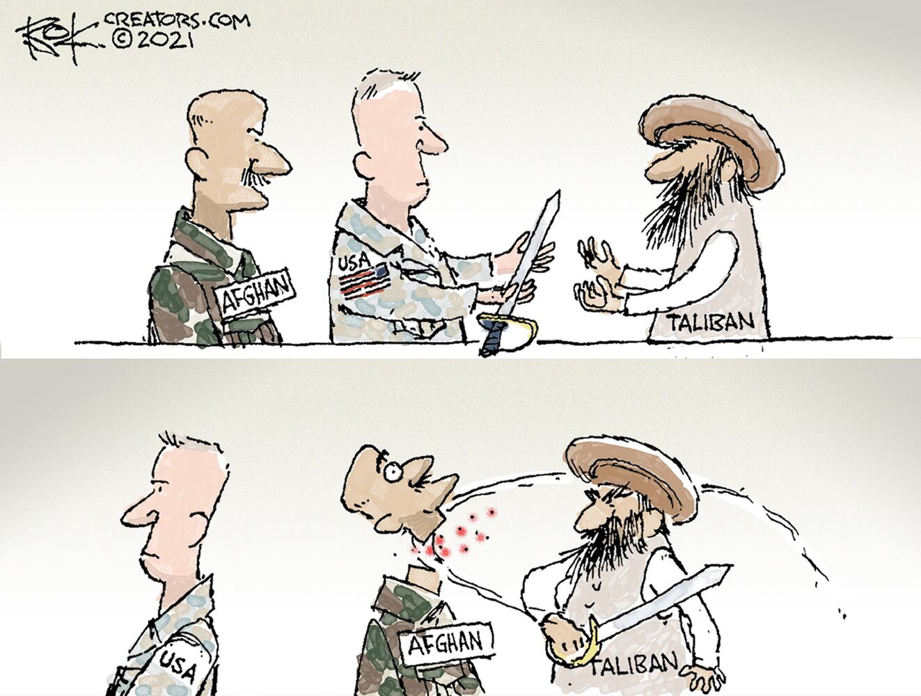 Week in cartoons: Billionaire space race, Afghanistan and more