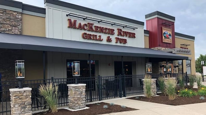 MacKenzie River Pizza, Grill & Pub opens Monday, June 25, 2018, at Bridgewater Falls in Fairfield Twp.