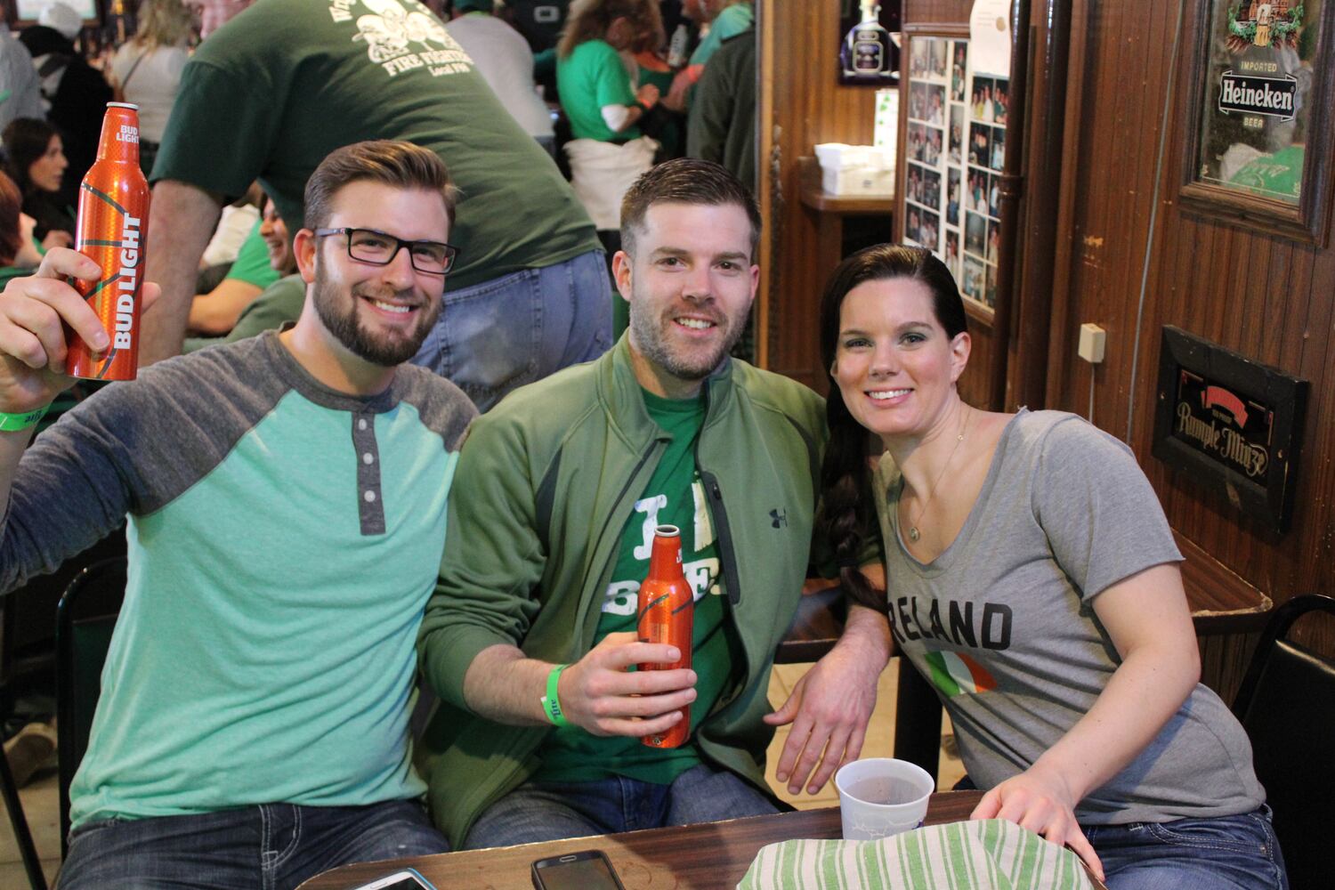 St. Patrick's Day lunchtime festivities at Flanagan's Pub