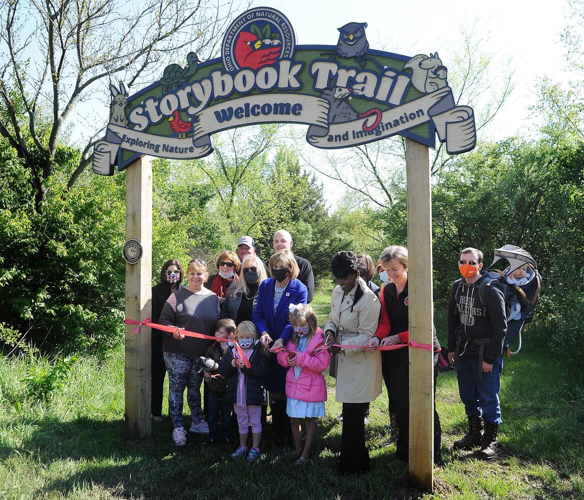 Storybrook Trail ribbon cutting