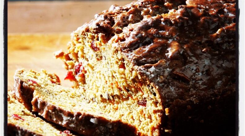 Cranberry carrot bread. (William Archie/Detroit Free Press/TNS)