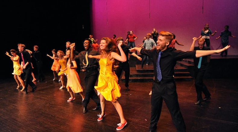 Muse Machine singers and dancers. The arts education organization will present "Dancing in the Moonlight" Aug. 13 at the Victoria Theatre. Photo by Faye Sommer