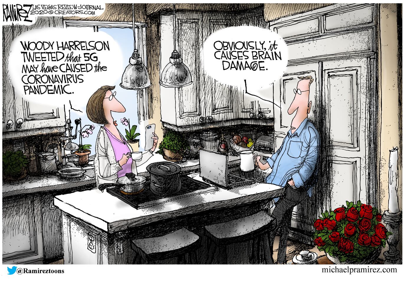 Week in cartoons: Essential business, stimulus checks and more
