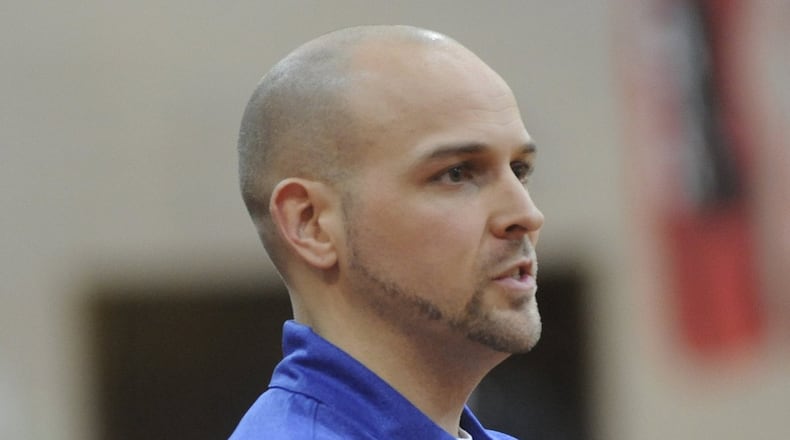 New Piqua boys basketball coach Steve Grasso previously was the head coach at Yellow Springs. MARC PENDLETON / STAFF