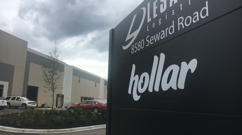 Hollar Inc. will move into a 129,000-square-foot space at Union Center Logistics Park in Fairfield. It will serve as the online discount store’s distribution fulfillment center. MICHAEL D. PITMAN/STAFF