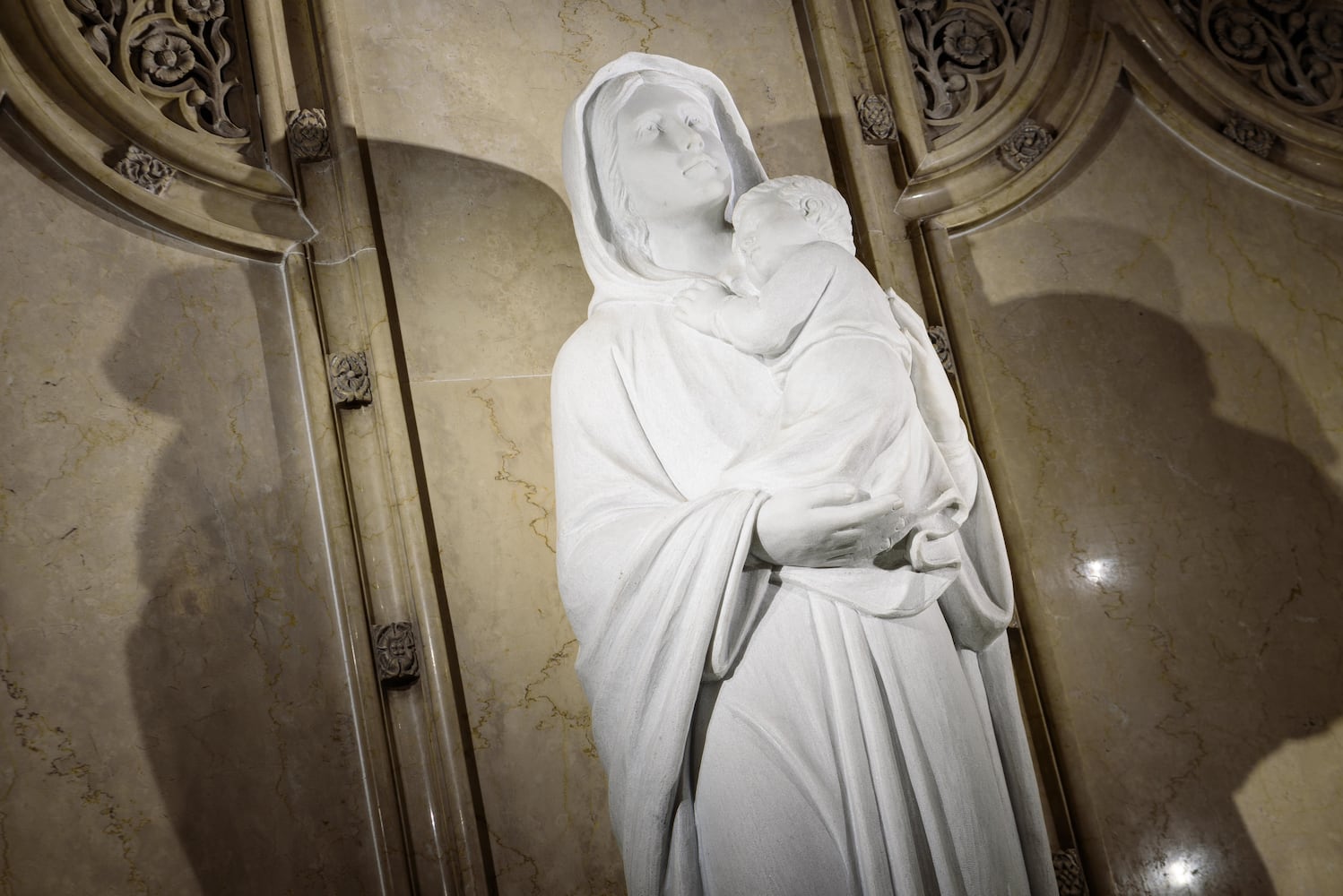 PHOTOS: A look inside Holy Angels Catholic Church decorated for Christmas