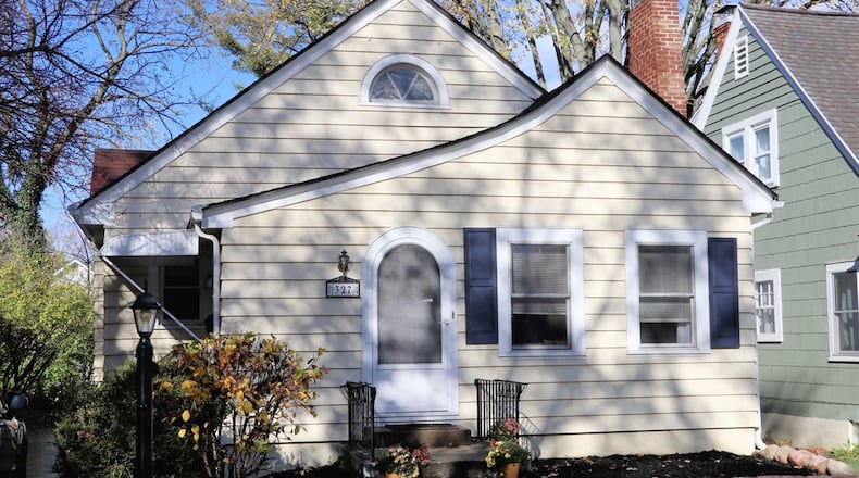 Listed for $289,900 by RE/MAX Victory and Affiliates, the frame bungalow at 327 Wonderly Ave. in Oakwood has about 1,244 square feet of living space including a finished second level and has potential of additional living space in its unfinished basement. CONTRIBUTED