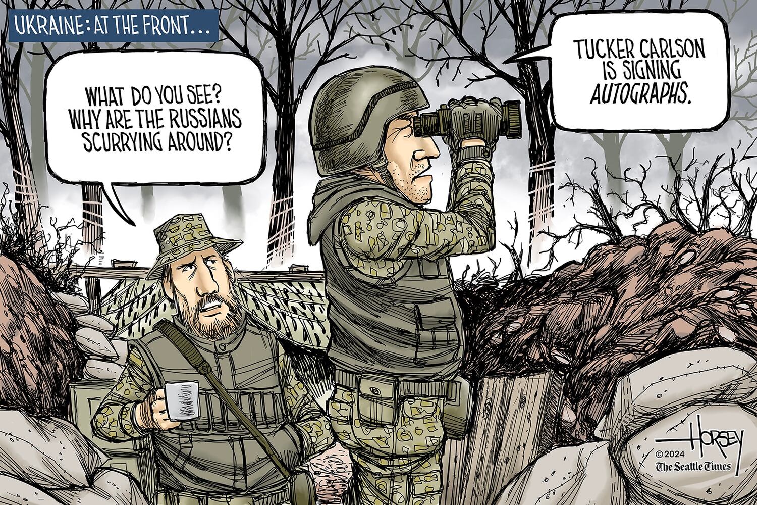 CARTOONS: David Horsey, Feb. 12, 2024