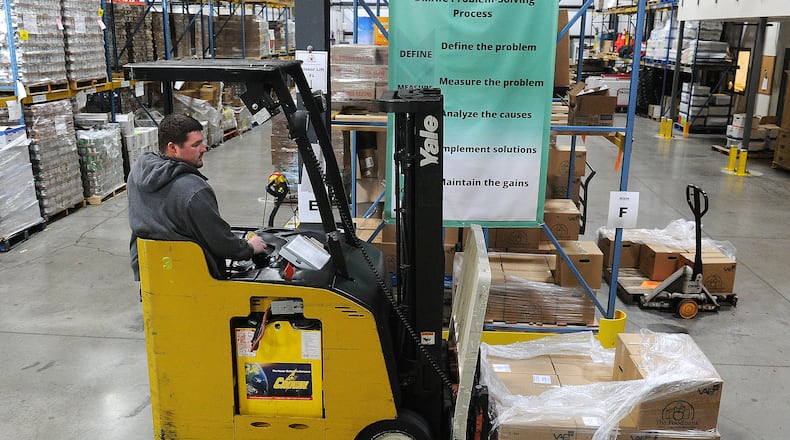 Montgomery County officials say their $1 million award to Foodbank Inc. is coming at a time when local food pantries are reporting high and consistent need. According to the nonprofit Feeding America, Montgomery County in 2023 had a food insecurity rate of 15.9%. STAFF / FILE