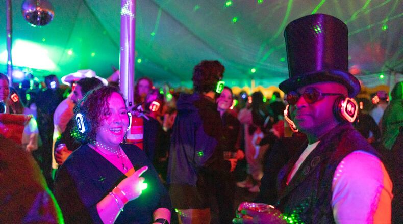 When Yellow Cab Tavern in Dayton hosts Spooky Silent Disco on Friday, Oct. 28, dancers in wireless headphones will groove to Halloween appropriate music provided by three different DJs.