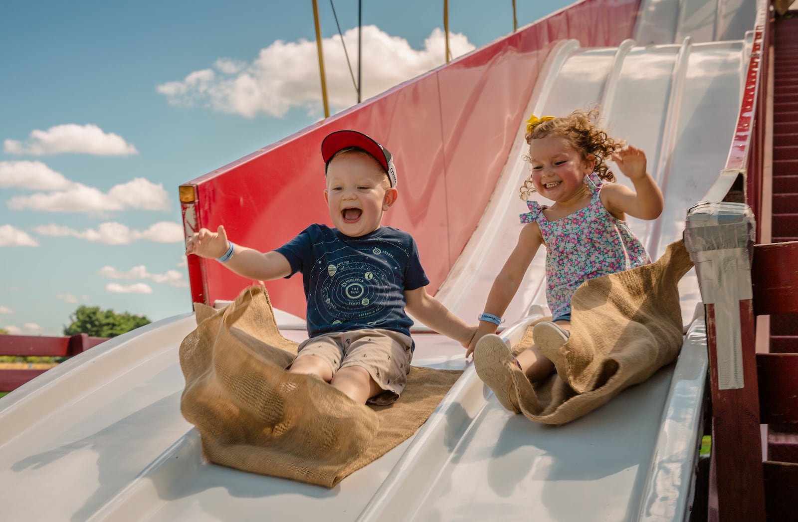 Cowvin's Fast Slide is just one of the many attractions at Young's Jersey Dairy that is included with the purchase of the new "Moo-it-All" wristbands. CONTRIBUTED