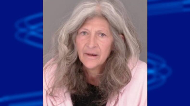 Brenda Johnson is accused of spitting on a police officer after claiming to have the coronavirus. (Arvada Police Department)