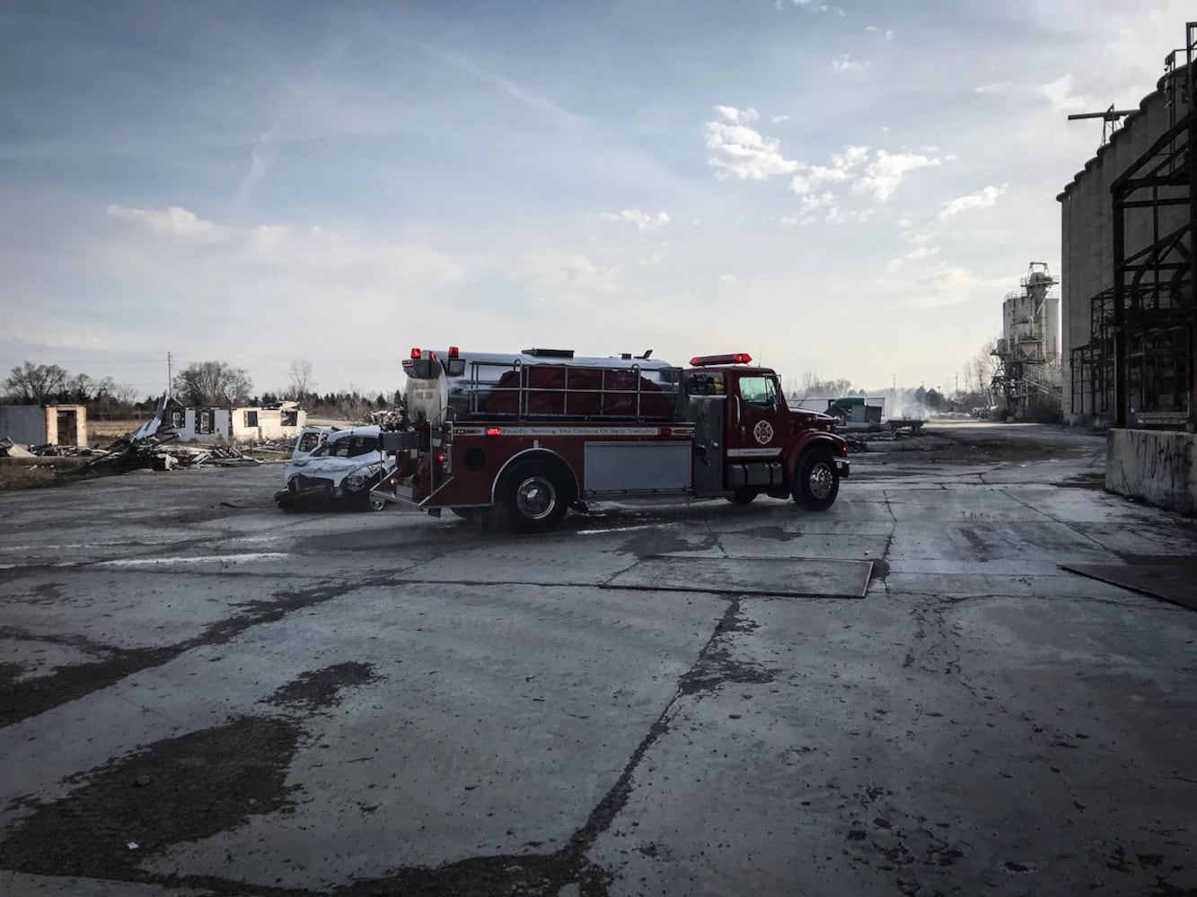 Fire in Fairborn