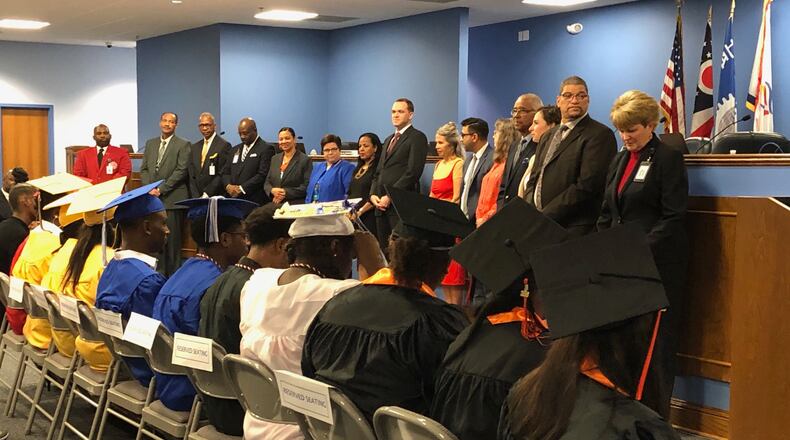 Dayton Public Schools leadership has argued that local control is more effective than state control of struggling school districts. JEREMY P. KELLEY / STAFF