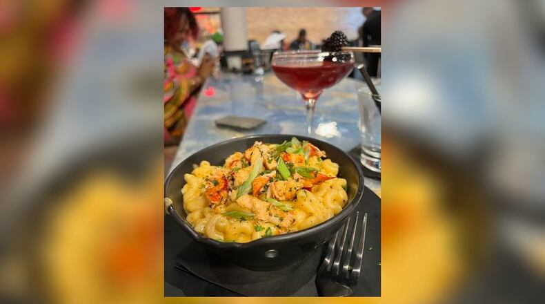Lobster Mac and Cheese from Kitchen + Kocktails by Kevin Kelley was savored in Dallas, Texas. PHOTO BY ALEXIS LARSEN