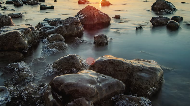 "Sunrise on the Reservoir," Andy Grimm's photo that won the Ohio State Parks Photo Contest, was shot at Buck Creek State Park in Springfield.