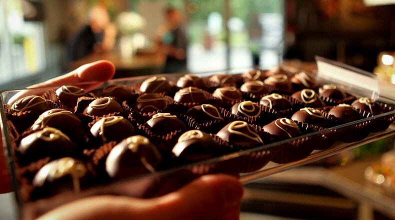 Winans Chocolates + Coffees opened two stores today, Jan. 13, 2020 in downtown Dayton and in Sidney.