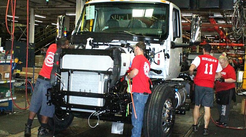 Navistar reported good first-quarter earnings Friday morning.
