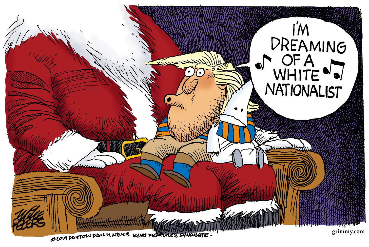 2019: The best of Pulitzer Prize winner Mike Peters political cartoons