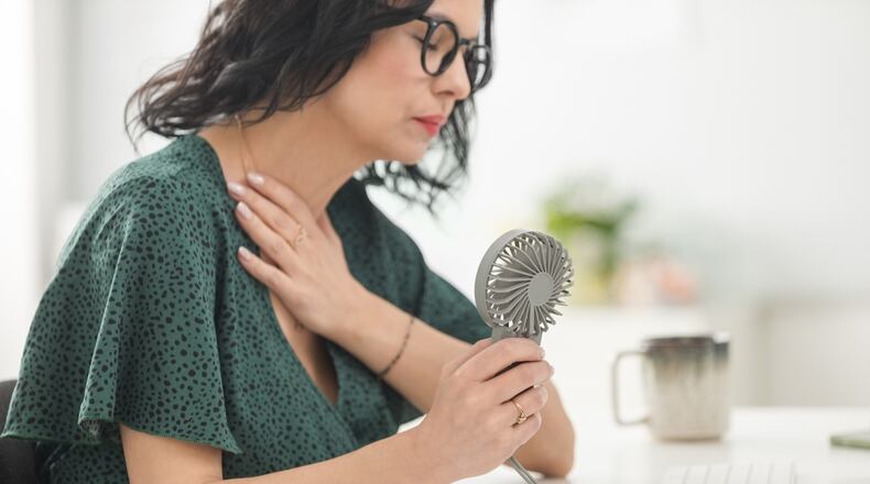 Lifestyle changes during menopause can include a balanced diet, regular exercise or relaxation techniques, while some women turn to yoga, hypnosis, acupuncture or pelvic floor exercises to manage symptoms. ISTOCK PHOTO