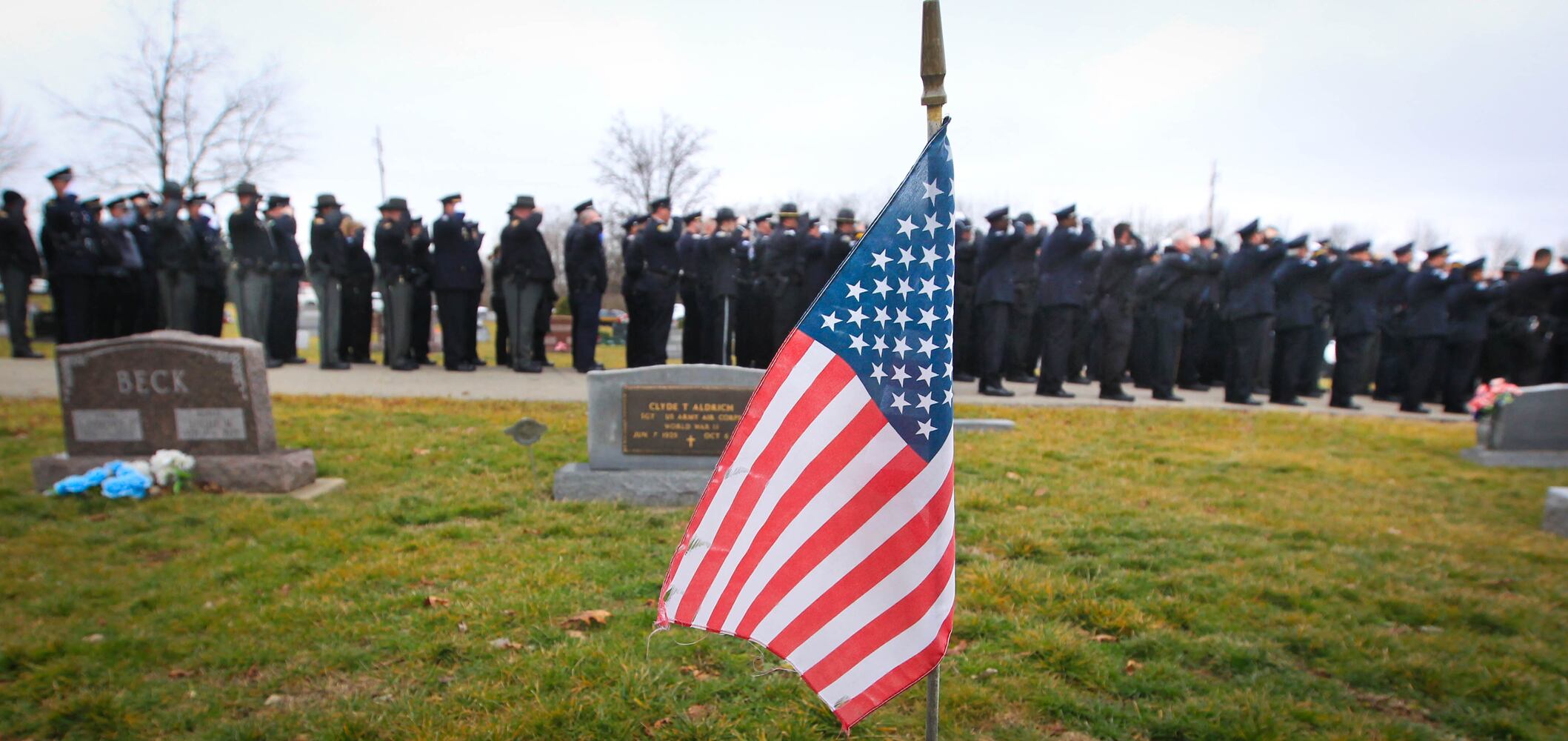 Officer Yaney's Funeral