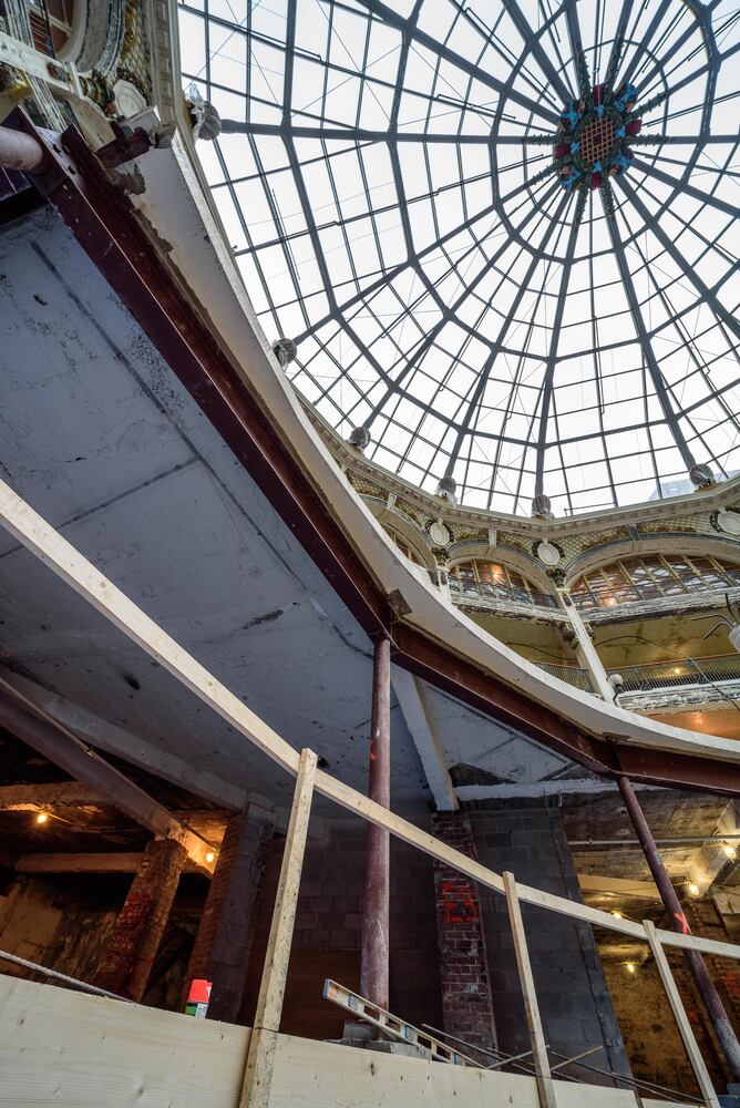 PHOTOS: See the latest progress on the Dayton Arcade