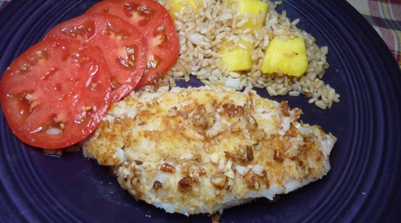 Pecan Crusted Cod. (Linda Gassenheimer/TNS)