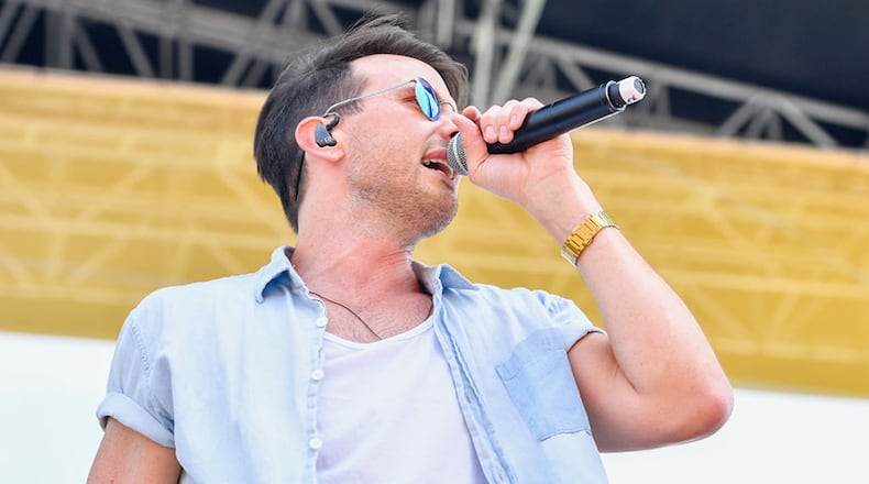 NASHVILLE, TN - JUNE 08:  (EDITORIAL USE ONLY) Russell Dickerson performs during the 2018 CMA Music festival at the  on June 8, 2018 in  (Photo by Erika Goldring/Getty Images)