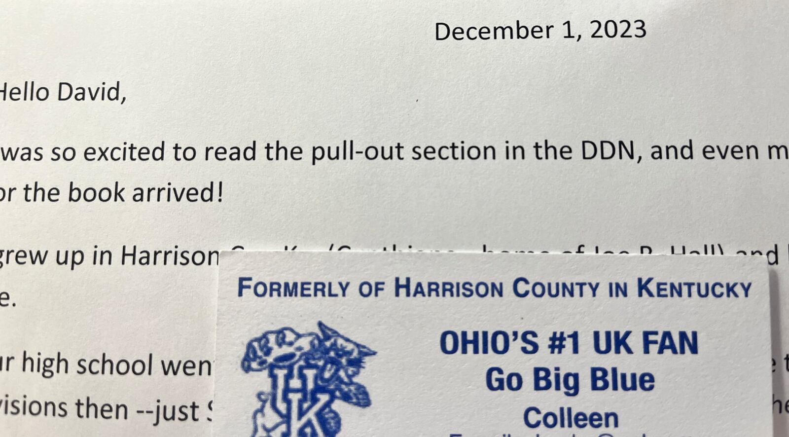 Ohio's No. 1 UK fan