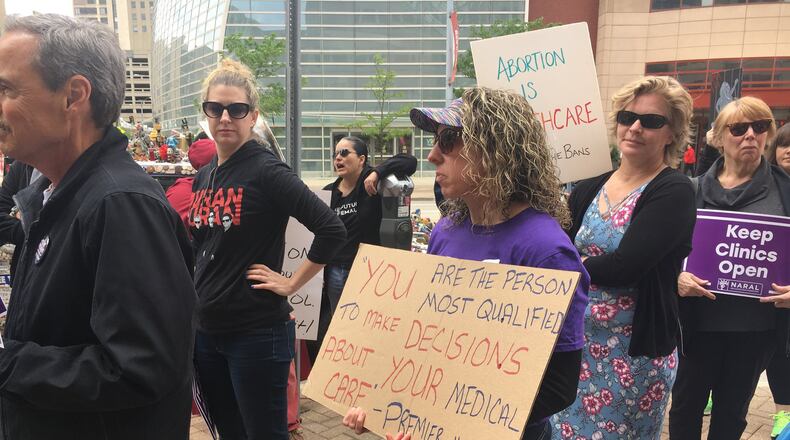 On Tuesday at noon outside Premier Health headquarters, citizens supporting abortion rights delivered petitions signed by more than 3,300 people seeking a transfer agreement between the hospital and Kettering’s Women’s Med Center, Dayton s only abortion provider, according to NARAL Pro-Choice Ohio.