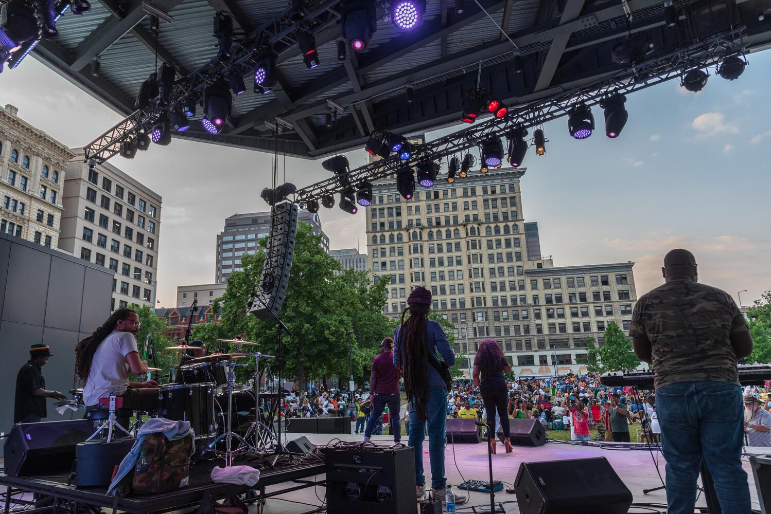 PHOTOS: Etana and The Luv Locz Experiment Live at Levitt Pavilion