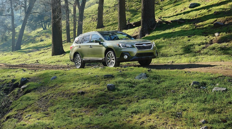 The 2018 Subaru Outback.