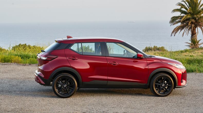 Nothing about this subcompact Nissan SUV is aimed at the 40-something crowd. Everything from the frilly, youthful design to the dull engine, screams first-time vehicle. Contributed photo