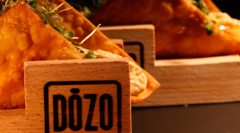 DŌZO at Tender Mercy in downtown Dayton has a 7-course prix fixe menu priced at $75 per person, modeled after the Japanese omakase tradition, an experience that translates to “I’ll leave it up to you." CONTRIBUTED