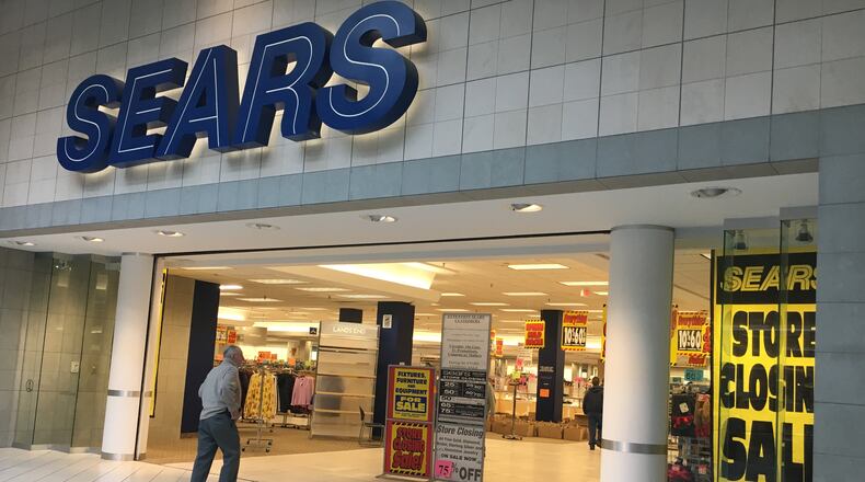 The Dayton Mall Sears closed earlier this week. STAFF PHOTO / HOLLY SHIVELY