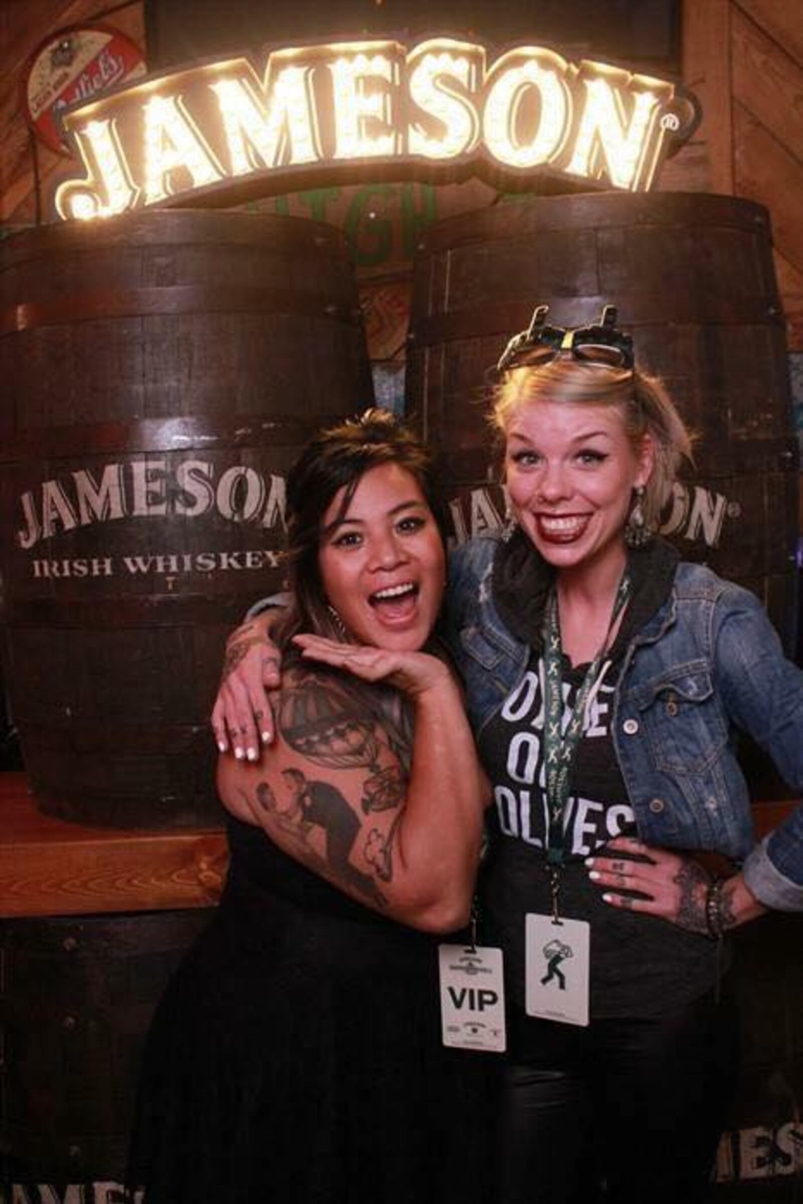Oregon District and downtown business are planning events to remember  Felicia “Fe Meier”Listermann and support her family. Listermann died February 14 in Dayton.  Listermann (right) is pictured with Ayla Bowling.