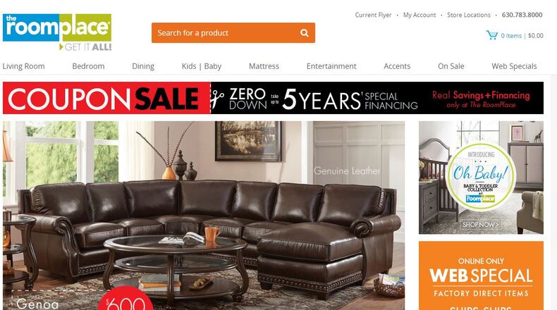 The Room Place will open a new store at the Mall at Fairfield Commons.