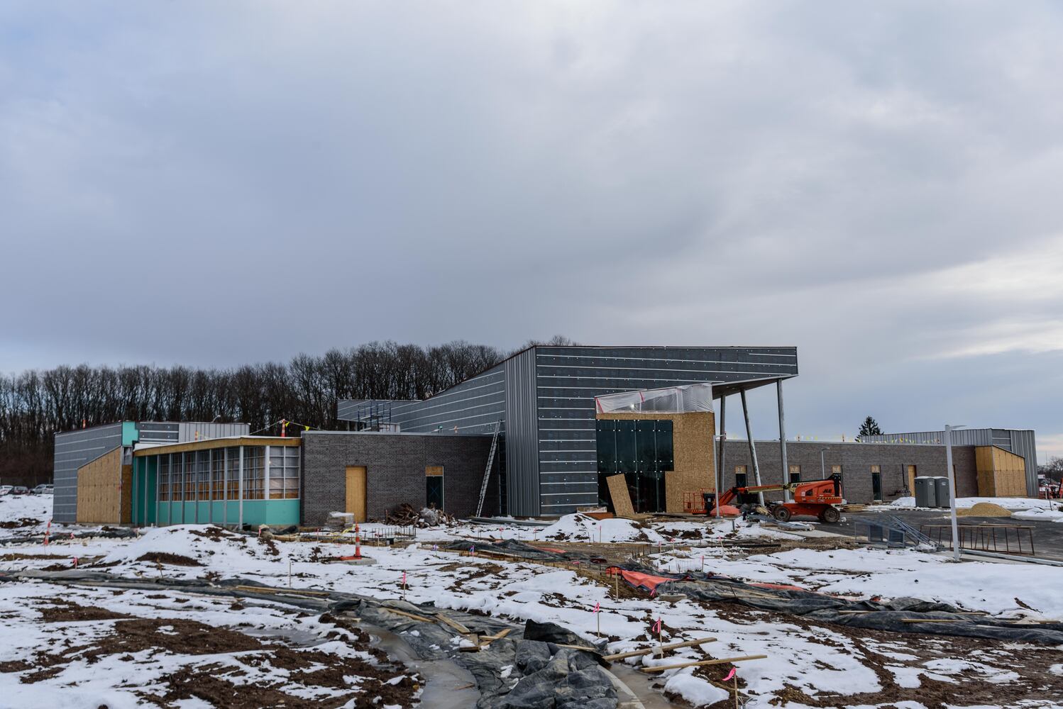 PHOTOS: A look at construction at the Dayton Metro Library’s new Huber Heights Branch