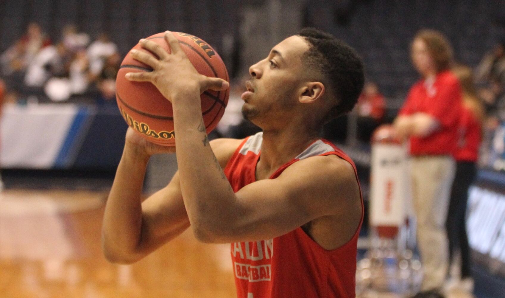 First Four: Practice photos from Day One