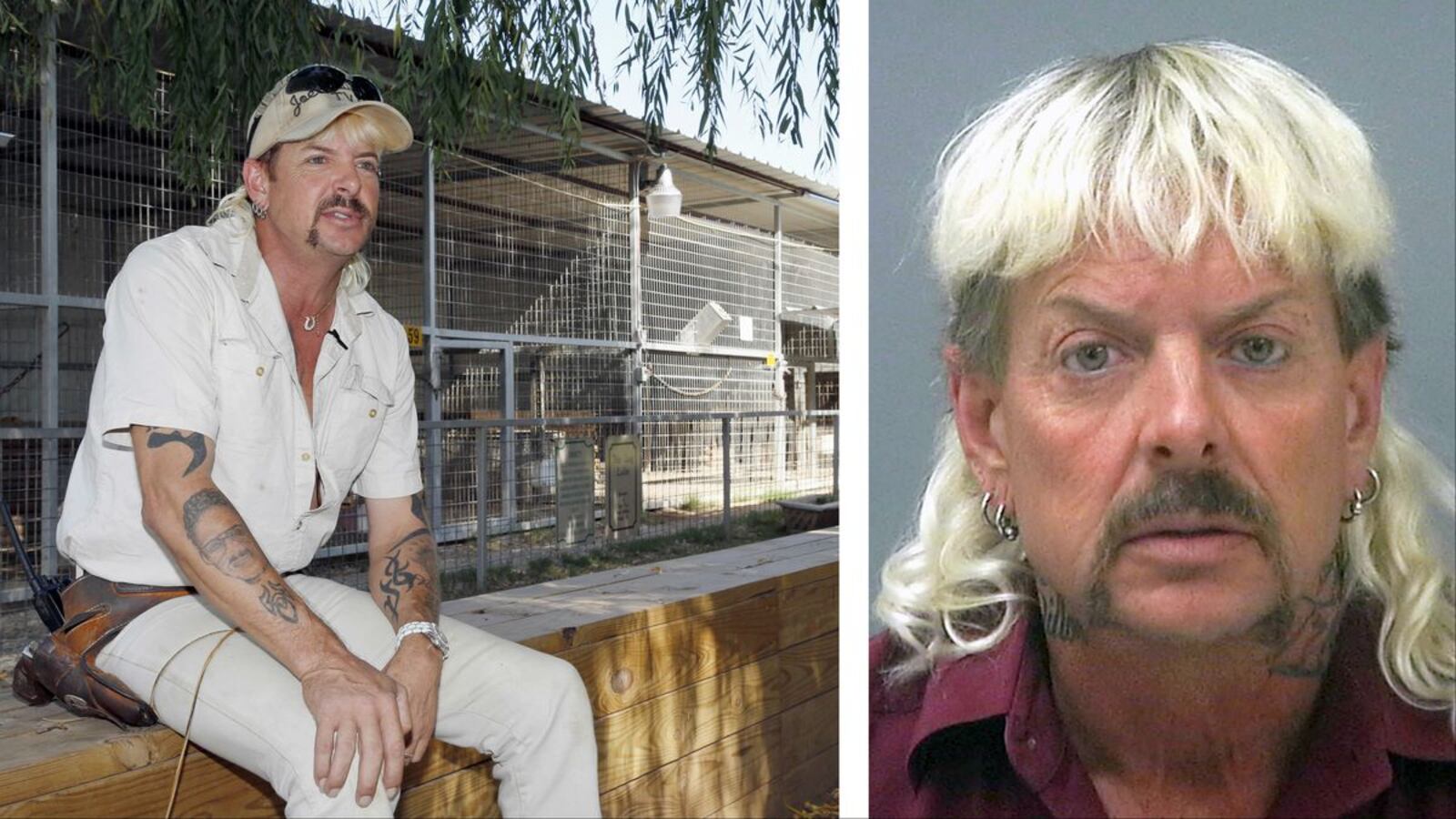 Joseph Maldonado-Passage, 57, of Wynnewood, Okla., who was convicted of plotting to kill a Tampa-based animal rights activist, was sentenced to 22 years in federal prison Jan. 22, 2020. His crimes and career exploits prior to his arrest are the subjects of a wildly popular Netflix limited series, "Tiger King: Murder, Mayhem and Madness." (AP Photos)